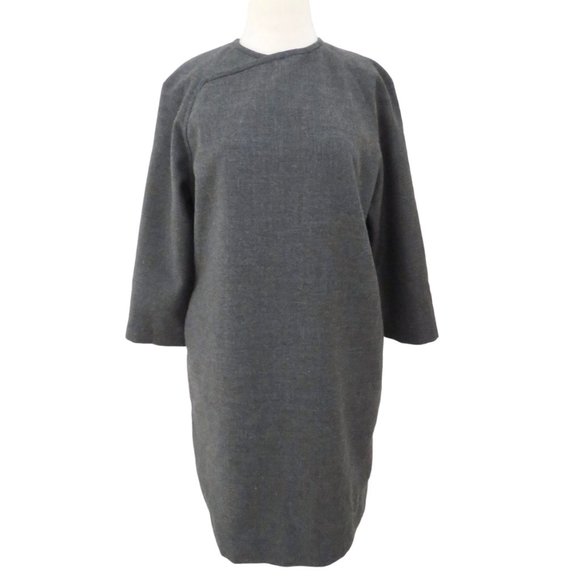 Trademark Dresses & Skirts - TRADEMARK gray wool Shift dress sz 8